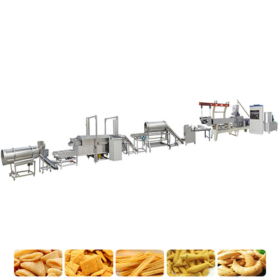 2D 3D 스낵 식품 압출기 튀김 과자 생산 라인 200 kg/H