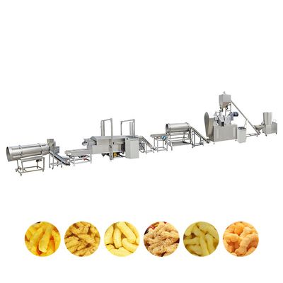 100 kg/H 쿠르쿠레 생산 라인 옥수수는 치즈 생산 기계를 갑니다
